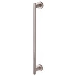 M Marcus Heritage Brass 19mm Bar Door Pull Handle with base 489mm length